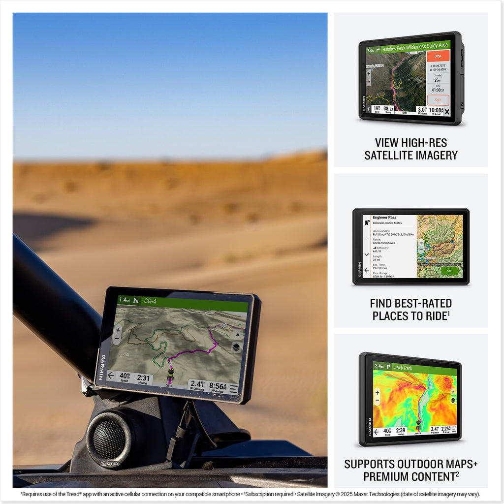 Garmin Tread® 2 - SxS Edition, Rugged 8" All-Terrain Navigator