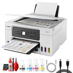Canon MAXIFY GX3020 MegaTank MFP Color Printer (5777C002) Bundle