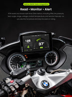 R7M 7" Wireless Motorcycle CarPlay & Android Auto for BMW Motorcycles - Native Wonder Wheel & Action Camera Control (GoPro/Insta360)| TPMS/RPM| OTA Updates|1200-Nit IP69K GPS | Nav Prep 5/6