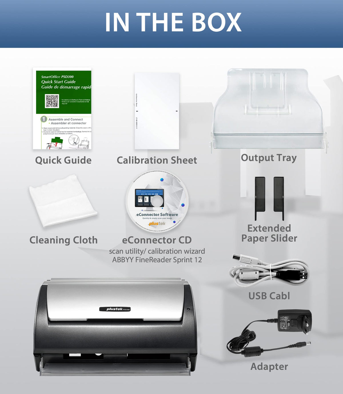 Plustek PSD300 Plus Document Scanner