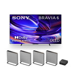 Sony 65 Inch BRAVIA 6 OLED 4K HDR Smart Google TV with Gemini (K-65A60)