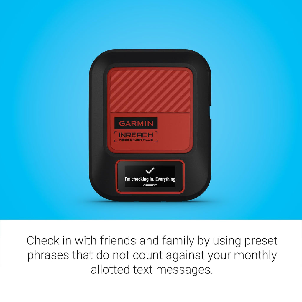 Garmin inReach® Messenger Plus, SOS Satellite Communicator
