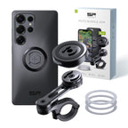 SP CONNECT Moto Bundle II with Anti Vibrations Module| SPC+ | Compatible with for Samsung S23 Ultra| Motorcycle Phone Mount |Phone Mount for Motorcycle Handlebars | Cell Phone Holder