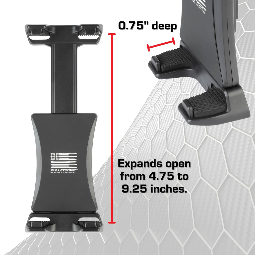 Bulletpoint Metal Dash Mount Phone + Tablet Holder Bundle Compatible with 2015-2020 Ford F150 & 2017-2022 F250/F350 Super Duty - Dual 20mm Ball Dash F150 Phone Mount