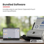 Canon imageFORMULA R40II Office Document Scanner - Duplex Scanning, Easy Setup, Scans a Wide Variety of Documents, Scans to Cloud