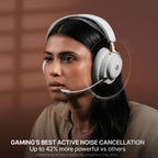 SteelSeries Arctis Nova Elite - Hi-Res Wireless Gaming Headset - Sage/Gold
