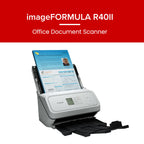 Canon imageFORMULA R40II Office Document Scanner - Duplex Scanning, Easy Setup, Scans a Wide Variety of Documents, Scans to Cloud