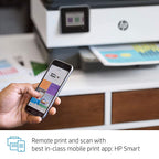 HP OfficeJet Pro 8025 All-in-One Wireless Printer, with Smart Tasks for Home Office Productivity, 1KR57A (Renewed)