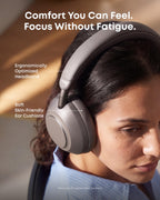 Anker soundcore Space 2 Pro ANC Over-Ear Headphones, Crystal Clear Call