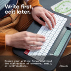 Freewrite Alpha | Distraction-Free Word Processor | Portable Digital Typewriter with Backlit LCD Display, Long Battery Life & Wi-Fi Backup for Writers | E-Typewriter w/Full-Size Mechanical Keyboard