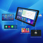 Car Stereo for Lexus ES300 ES330, 8Core Android 14 Radio Player 9" QLED Touch Screen GPS Navigation for Lexus ES250 ES300 ES330 XV30 2001 2002 2003 2004 2005 2006 Car-Play & Android Auto Head Unit
