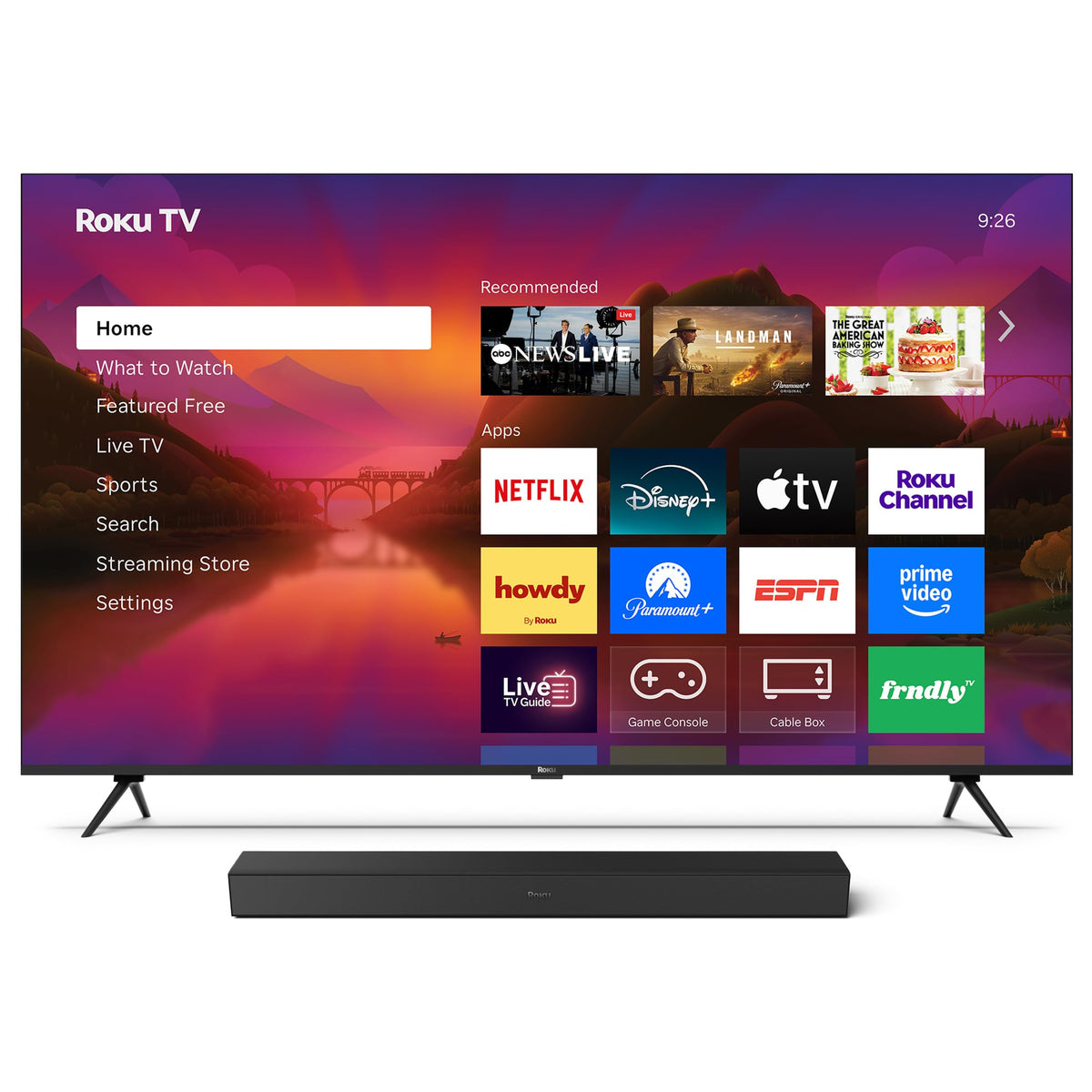 Roku 55-Inch Plus Series Smart TV - 4K QLED Mini-LED TV - RokuTV
