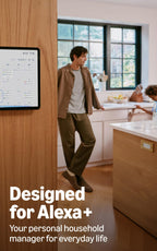 Amazon Echo Show 16 (newest model), Kitchen command center and productivity hub, Built-in Fire TV and night vision camera, Wall mount included, Designed for Alexa+