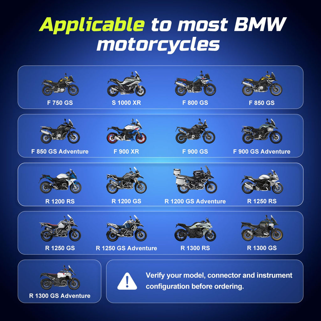 for BMW Motorcycle CarPlay, Android Auto, Native Data, Wonder Wheel