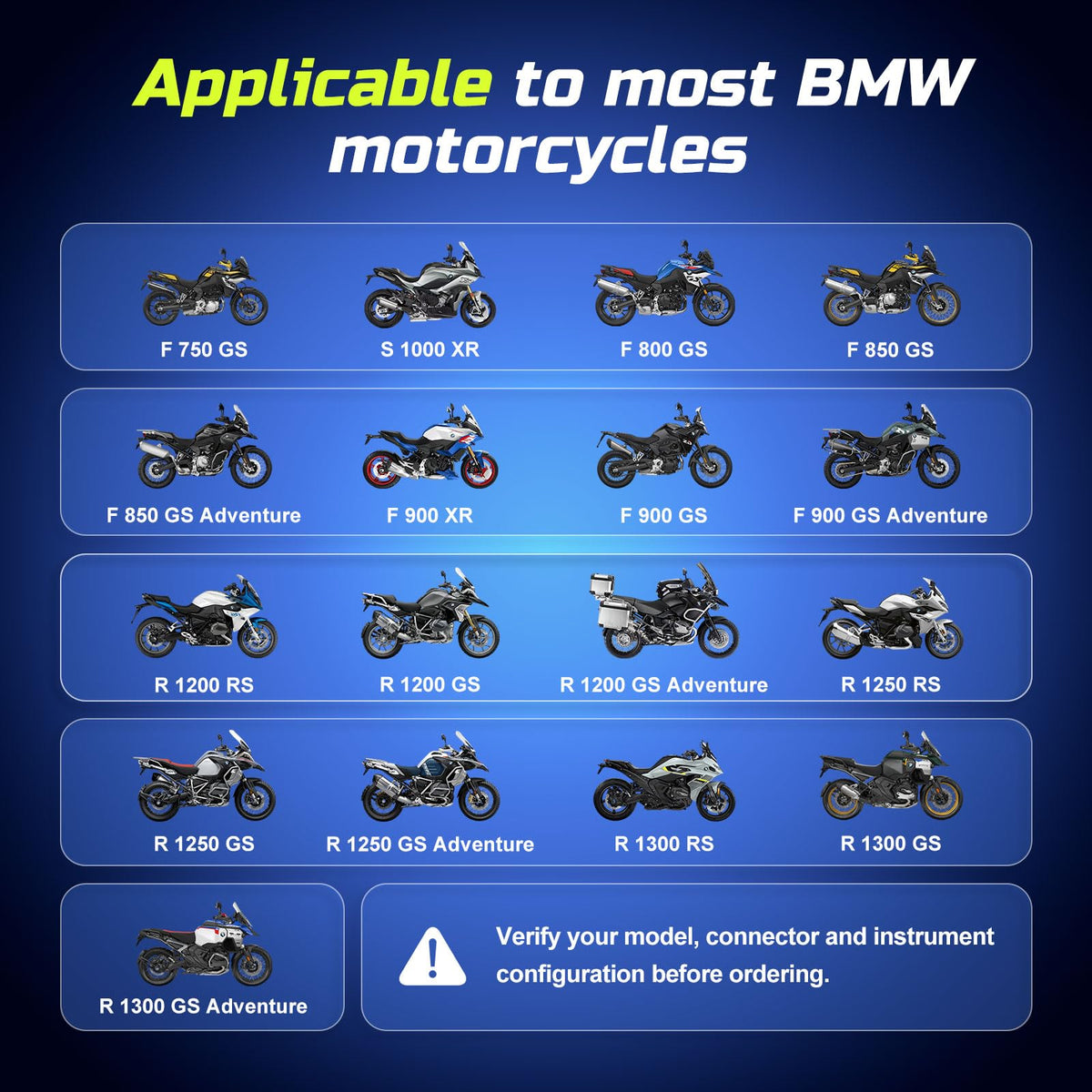 for BMW Motorcycle CarPlay, Android Auto, Native Data, Wonder Wheel