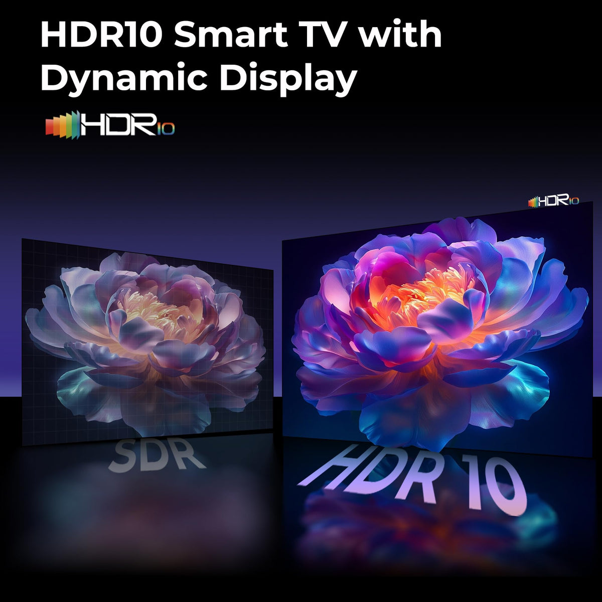 FPD 32 Inch Smart TV 720p HD Powered by Tizen OS Flat Screen Television