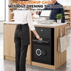 23.6''H Deposit Drop Safe with Drop Slot, Money Drop Safe for Business
