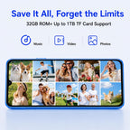 Blackview Wave 10 Unlocked Cell Phone, Smartphones for T-Mobile, Blue