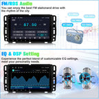 AWESAFE 8" Touch Screen Car Stereo for Chevy Silverado GMC Sierra Yukon