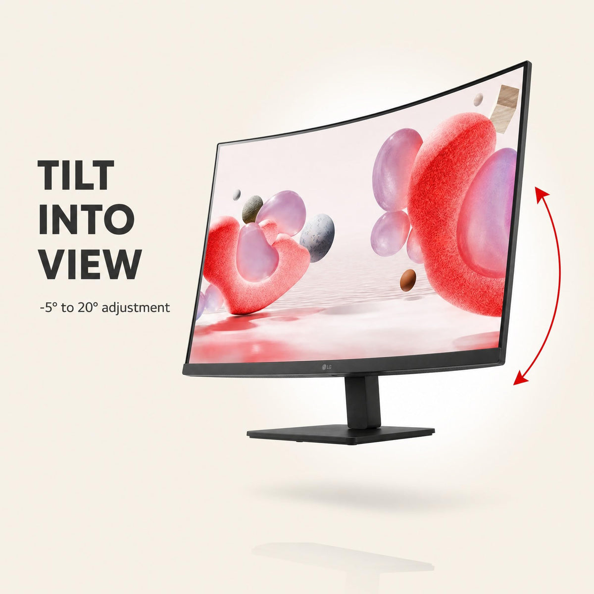 LG Electronics - 32BR50C-B - 32 Monitor, Curved, 1920 X 1080, 16:9 Va, Hdmi 1.4 (2), D-sub