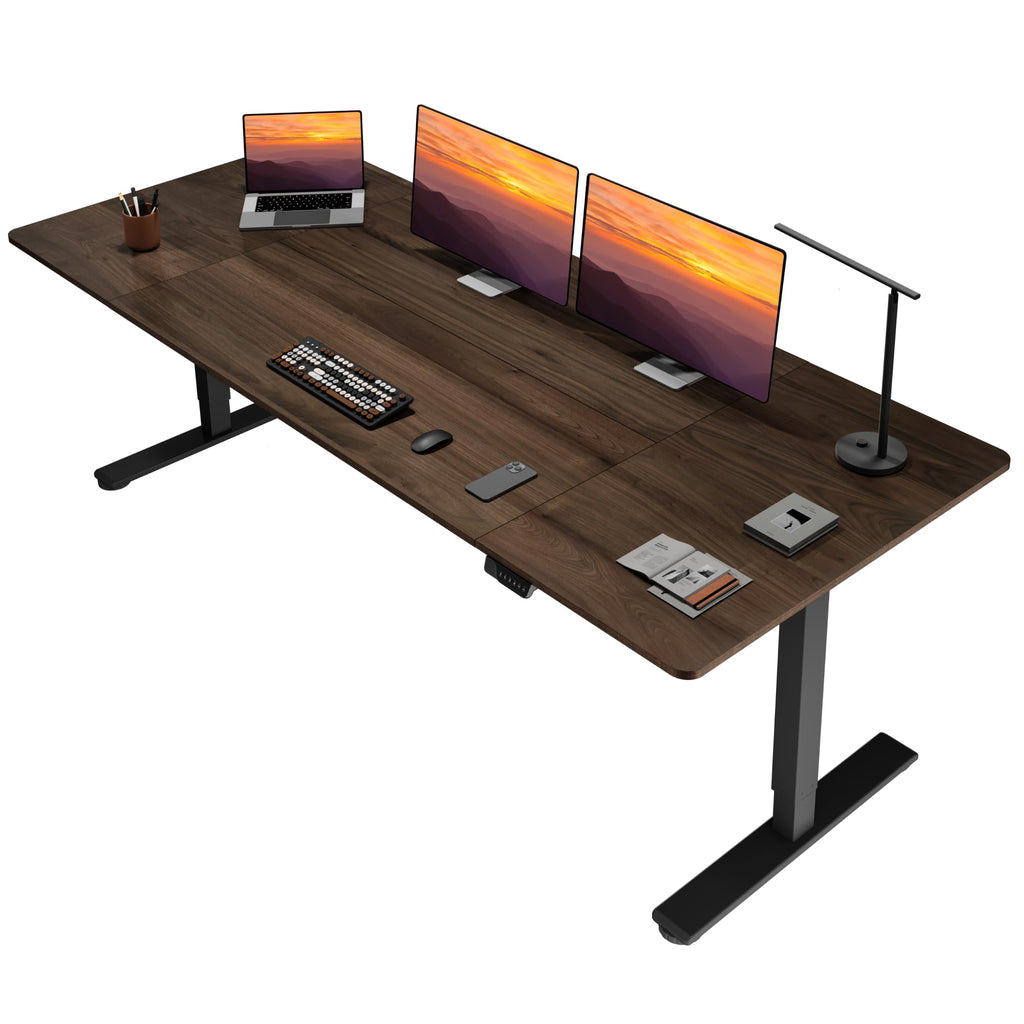 79''x31''Dual Motor Adjustable Large Standing Desk for Home Office