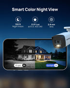 ANNKE 16 Channel Security Camera System 5MP PoE, Two-Way Audio, 2TB HDD