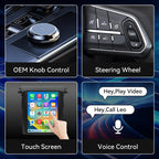 Android 14 Car Radio Compatible with Subaru XV/Crosstrek 2018–2021,4G+64G,9.7" Touch Screen Car Stereo with Wireless Carplay&Android Auto,FM/GPS/SWC/Mirror Link/Backup Camera
