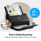 Epson Workforce ES-400 II High-Speed Color Duplex Desktop Document Scanner