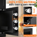 23.6''H Deposit Drop Safe with Drop Slot, Money Drop Safe for Business