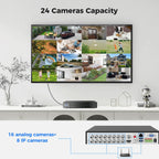 Hiseeu 16 Channel 4K Security DVR 8MP Digital Video Recorder