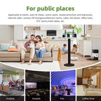 Floor Stand Cell Phone Charging Station Mobile Phone Charging Station | Fast Charging 8 Device | Compatible with Apple Tablets Android Port | Great for Offices Hotel Hospital Airport (White)