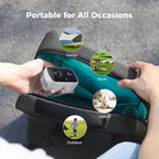 Hiseeu Solar Camera Security Outdoor, 4 Pack 100% Wireless 4MP WiFi Cameras