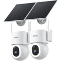 aosu D1 Max, 4K 8MP Solar Security Camera Wireless Outdoor, 2-Pack