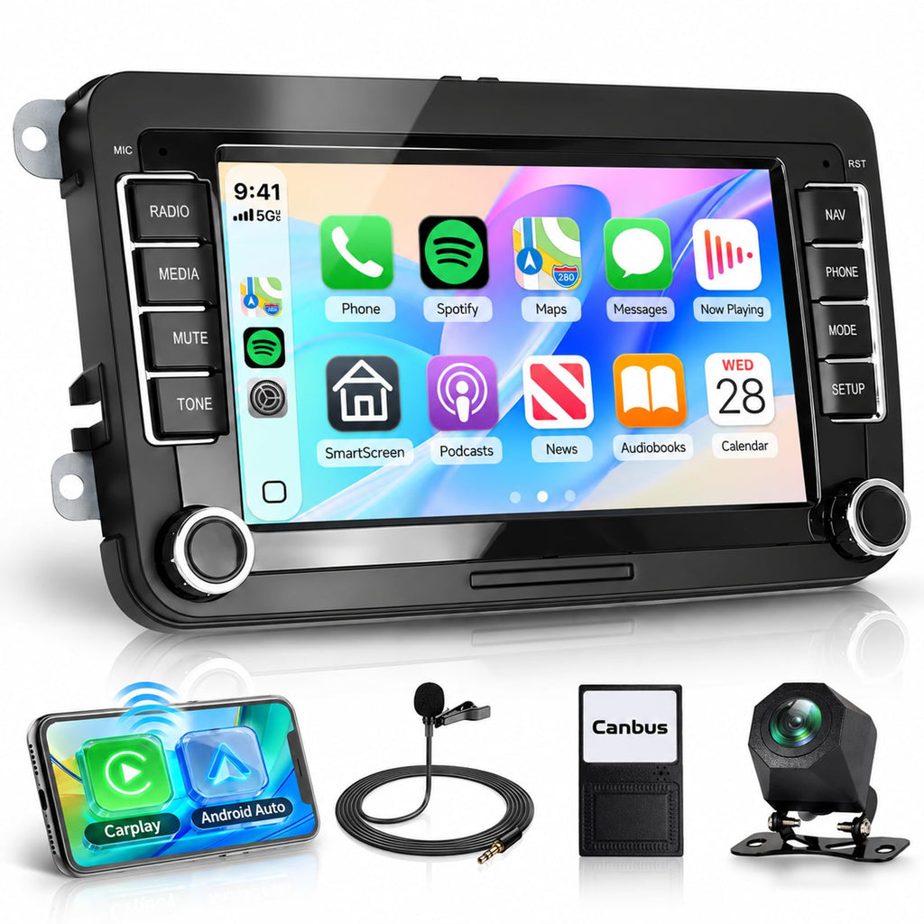 Rimoody 8Core 6G+128G Car Stereo Radio For VW Passat Jetta Golf MK5 MK6 EOS