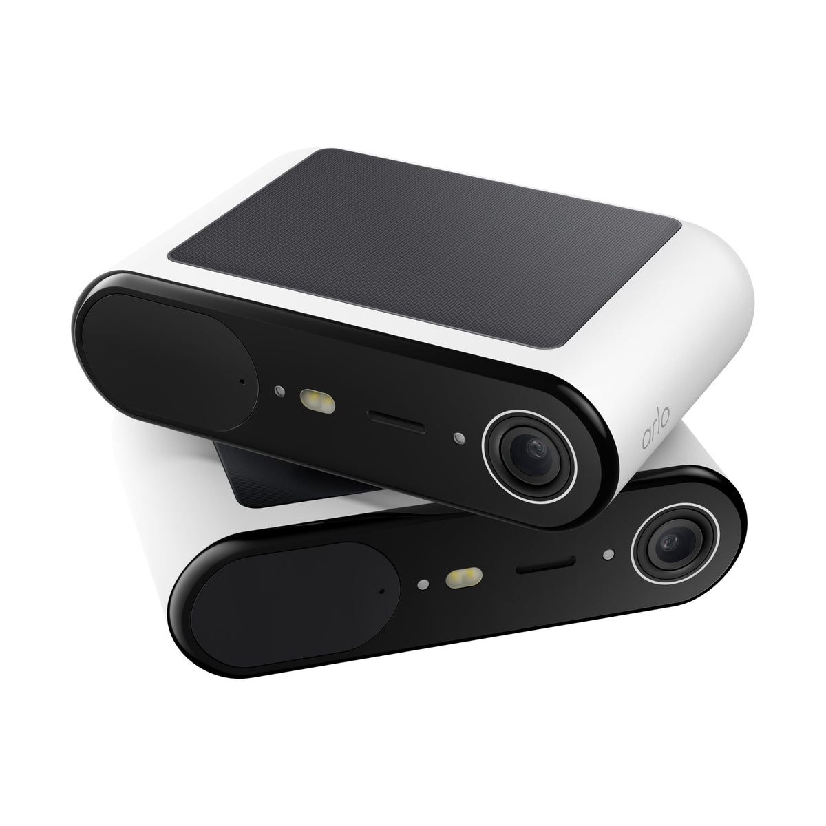Arlo Essential Solar Security Camera 2K - Outdoor, Wireless Charging, 2-Cam