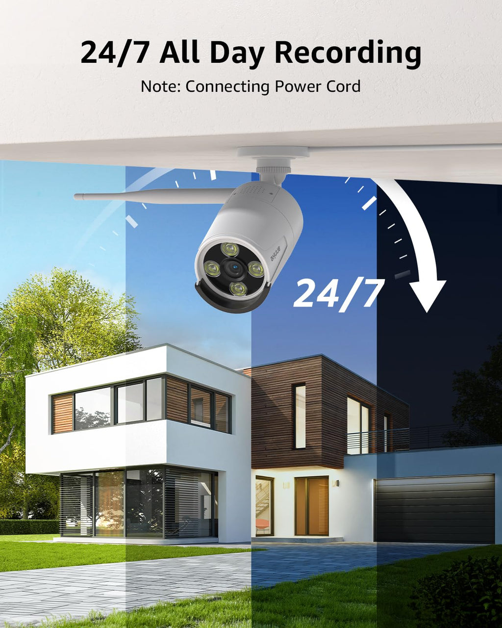 ANNKE 16CH Wireless WiFi Security Camera System Outdoor with 2-Way Audio