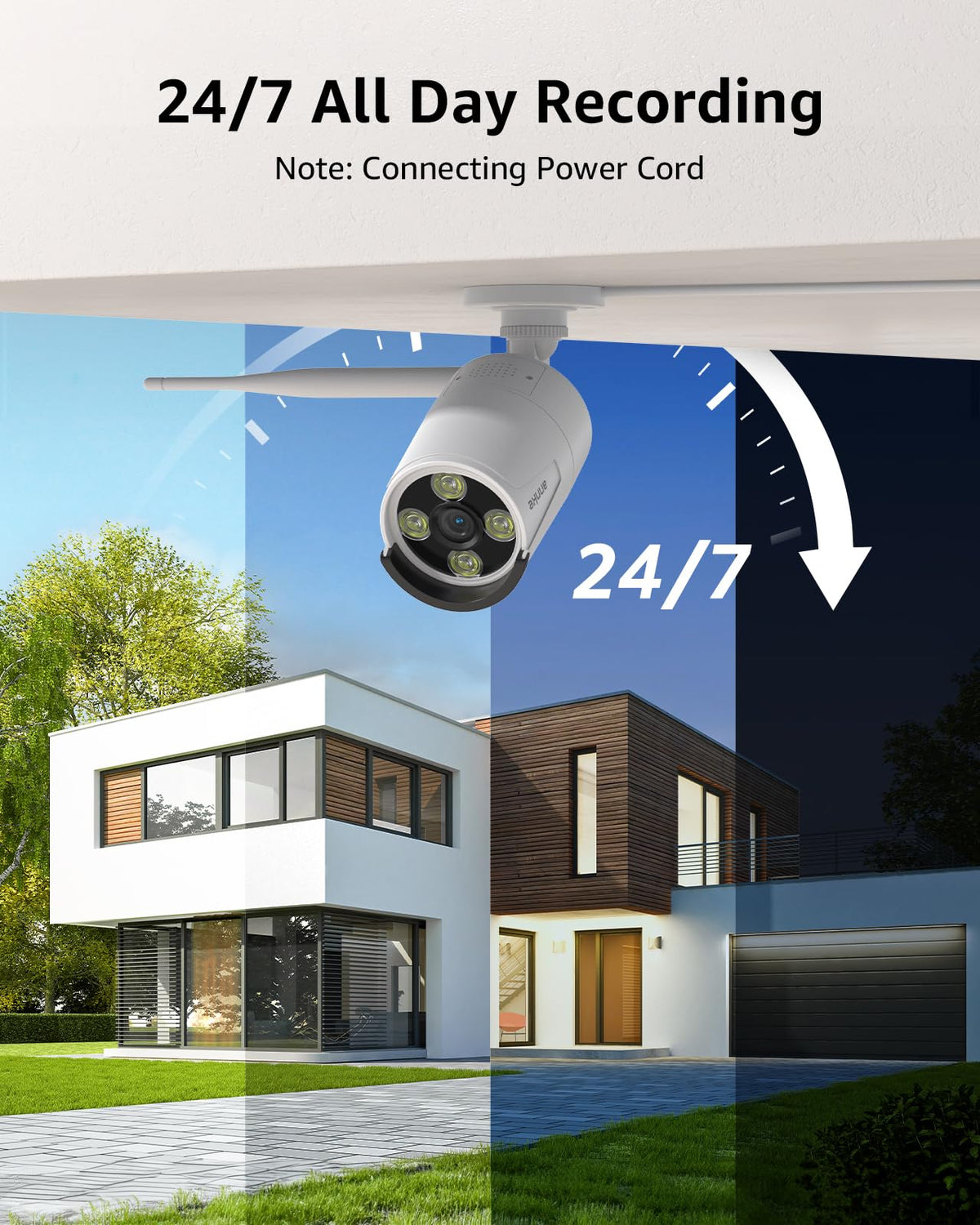 ANNKE 16CH Wireless WiFi Security Camera System Outdoor with 2-Way Audio