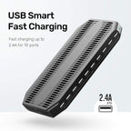Unitek 5PCS 10 USB Charging Station Multiple Devices for iPad Tablet iPhone