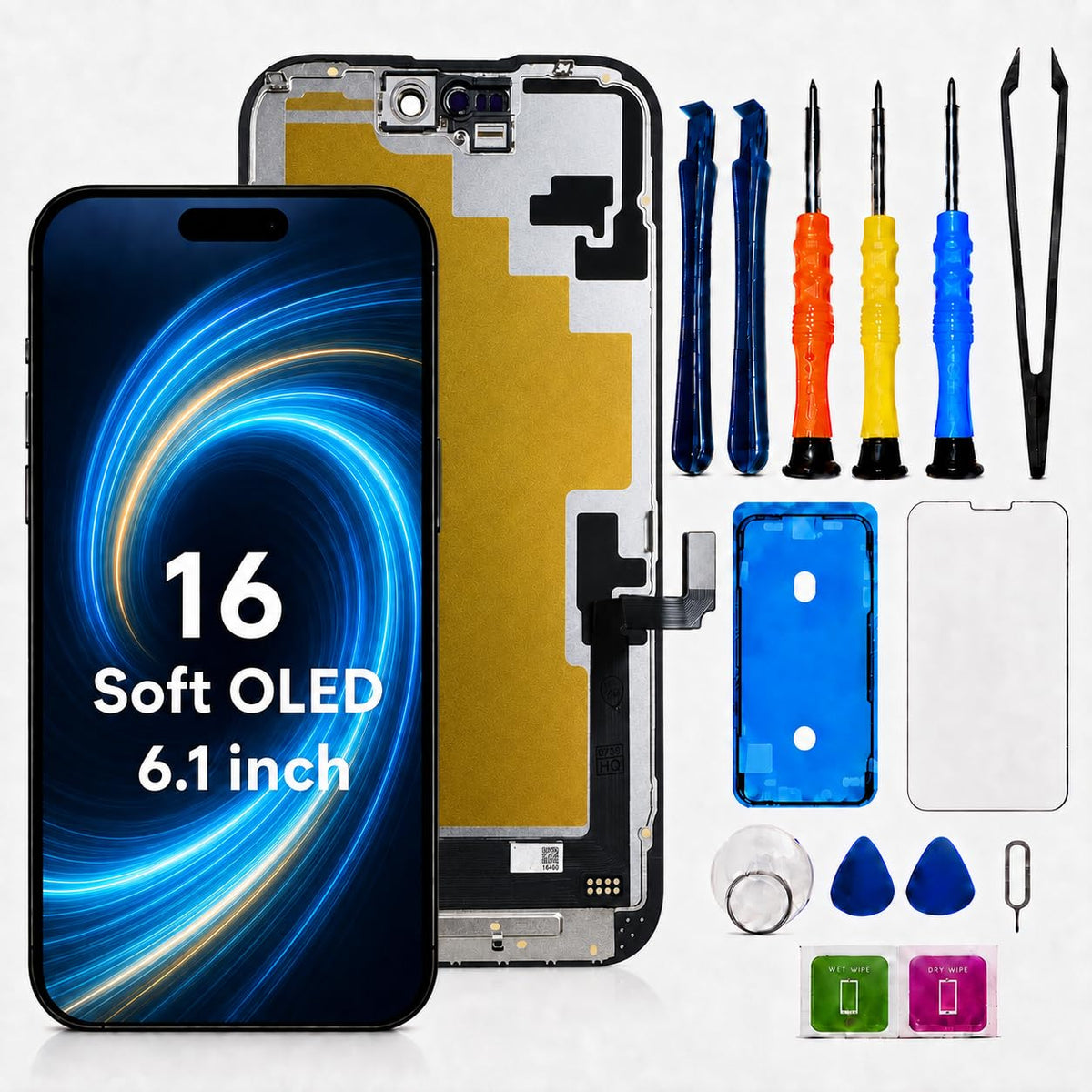 LTPO Soft OLED for iPhone 17 Pro Screen Replacement