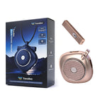 TransBee Portable Two-Way Voice Translator Device, Real-Time Multilingual Instant Translation, Dual Mic Translator with Built-in Speaker & Conversation Recorder for Travel (Evergreen Spruce)