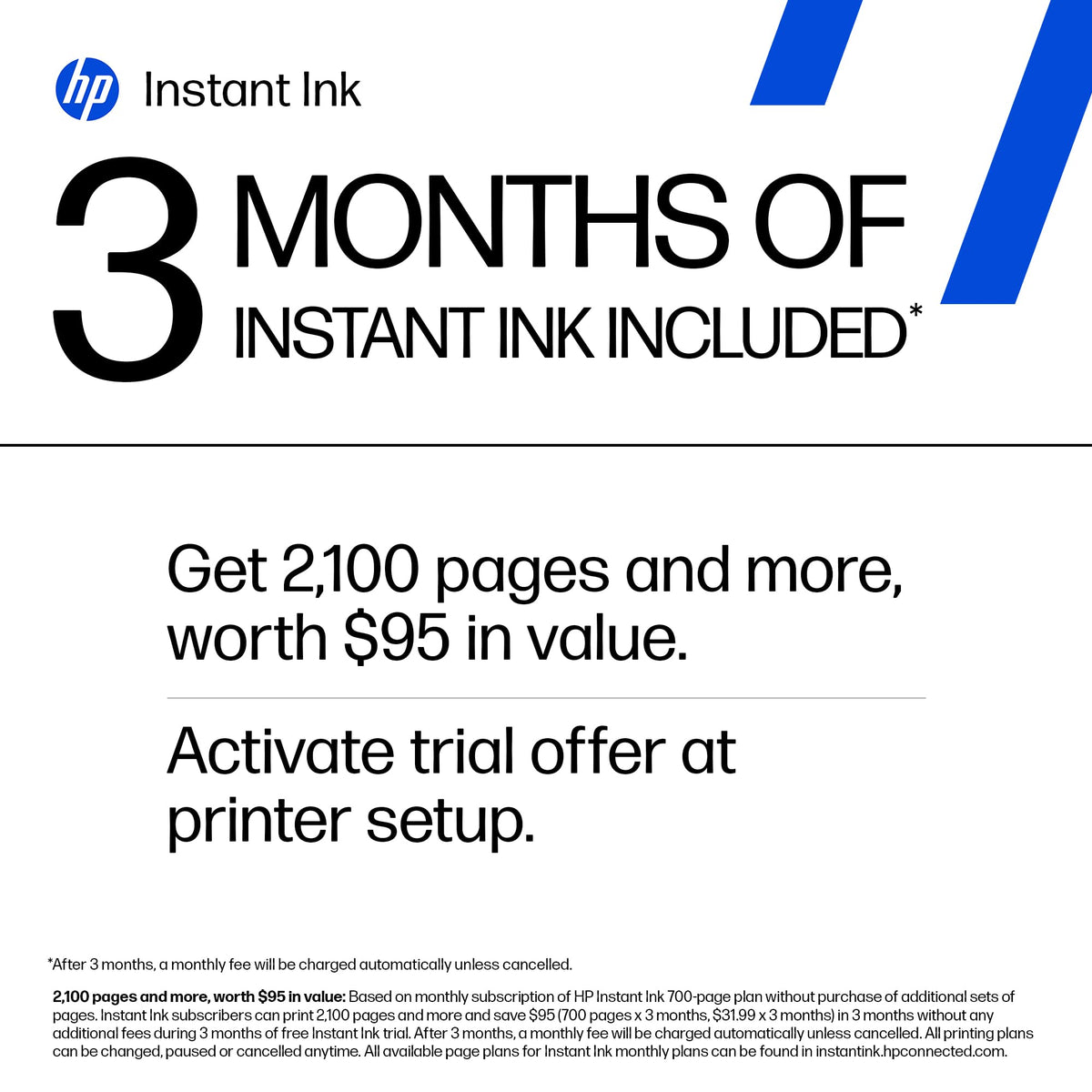 HP OfficeJet Pro 8125e Wireless All-in-One Color Inkjet Printer, Print, scan, Copy, ADF, Duplex Printing Best-for-Home Office, 3 Month Instant Ink Trial Included, AI-Enabled (405T6A)