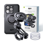 SP CONNECT Moto Bundle II AVM Xtreme | SPC+ |Compatible with iPhone 17 Pro/18 Pro | Phone Mount for Motorcycle | Motorcycle Phone Holder | Handlebars
