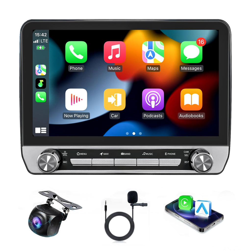 Car Radio for Dodge Ram 1500 2500 3500 2013-2018 Only for Manual AC 10inch
