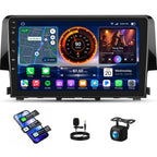 SIXWIN 9'' 4G+128G Android 15 Car Stereo for Honda Civic 2016-2021