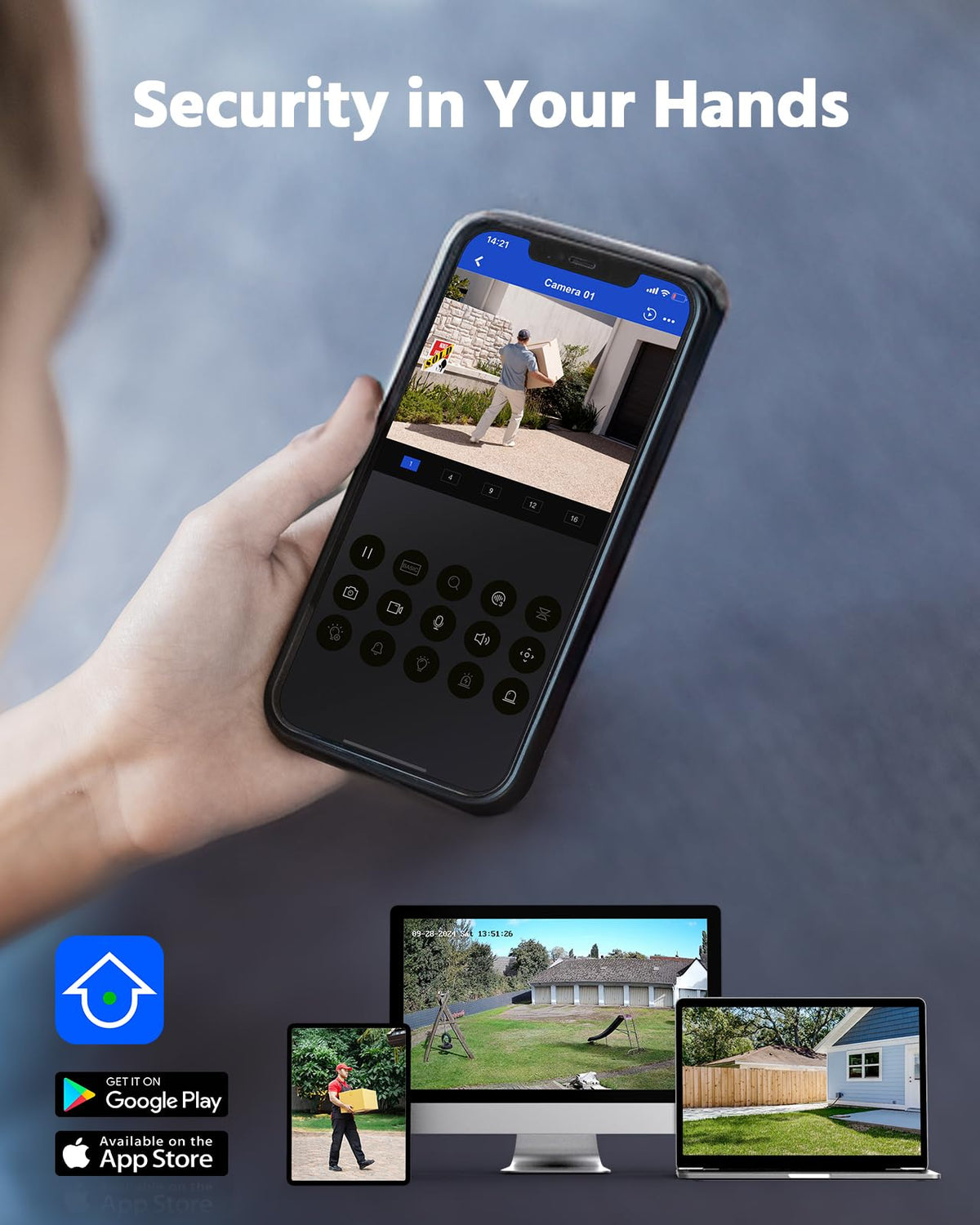 ANNKE 3K Lite Wired Security Camera System Outdoor, 8x 2MP Cameras, 1TB HDD