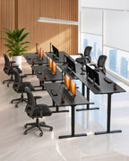 79''x31''Dual Motor Adjustable Large Standing Desk for Home Office