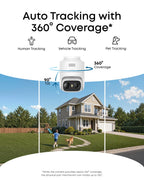 eufy Security eufyCam C37 4-Cam Kit, 360° Pan&Tilt Auto Tracking
