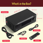 Pyle 9.1 Channel AV Receiver | 3000 Watts Peak Power, Audio Amplifier with Subwoofer Output, HD 2.1, Bluetooth Streaming | Surround Sound System for TV with Center 2, Extra Surrounds
