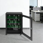 Cell Phone Charging Station, 50-Device Rechargeable Mobile Phones Charging Cabinet, Locking and Charging Phone Storage Box, Mobile Charging Cart, Lockable Device Charging Locker