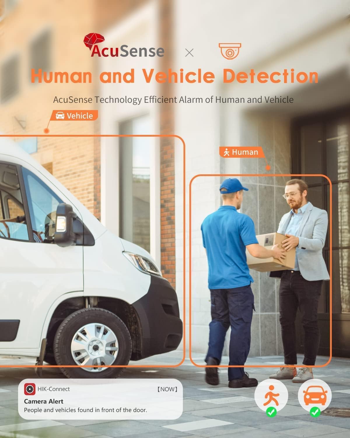 DS-2CD2086G2-IU 4K 8MP POE Bullet IP Camera 2.8MM Lens Mic Ⲏіkconnect